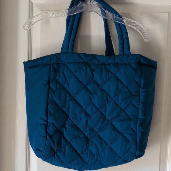 Marc Jacobs Teal Quilted Tote Bag Like New Without Tags - Picture 6 of 6
